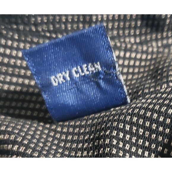 Karen Scott Woman Black Brown Checked Long Sleeve Button Blazer Jacket Size 20W - Picture 5 of 9